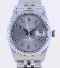 Thumbnail von Rolex Datejust 36 36mm grey Dial Jubilé Plexiglas Automatik