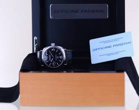 Thumbnail von Officine Paneral Radiomir PAM00380 Black Seal Logo 45 mm Hand Wind Black B+P