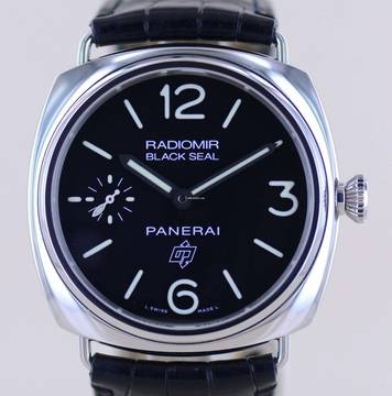 Officine Paneral Radiomir PAM00380 Black Seal Logo 45 mm Hand Wind Black B+P 