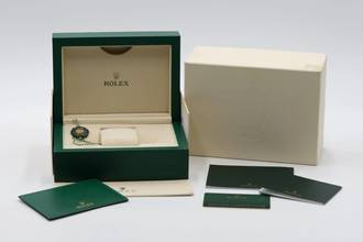 Thumbnail von Rolex Oyster Perpetual 41 Blue Dial Stahl Automatik Herren Ref. 124300 B&P 2021