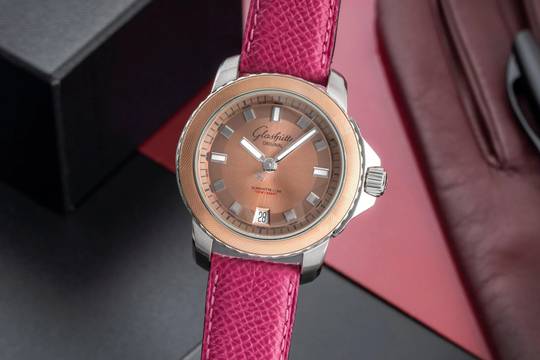  Glashütte Original Sport Evolution M Lady Sport Stahl Automatik Damen Ref 39-21-01-02-04 Box & Papiere 2010 