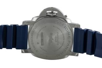 Thumbnail von Panerai Luminor Submersible Edelstahl Automatik Herrenuhr Ref. PAM00959 B&P 2021