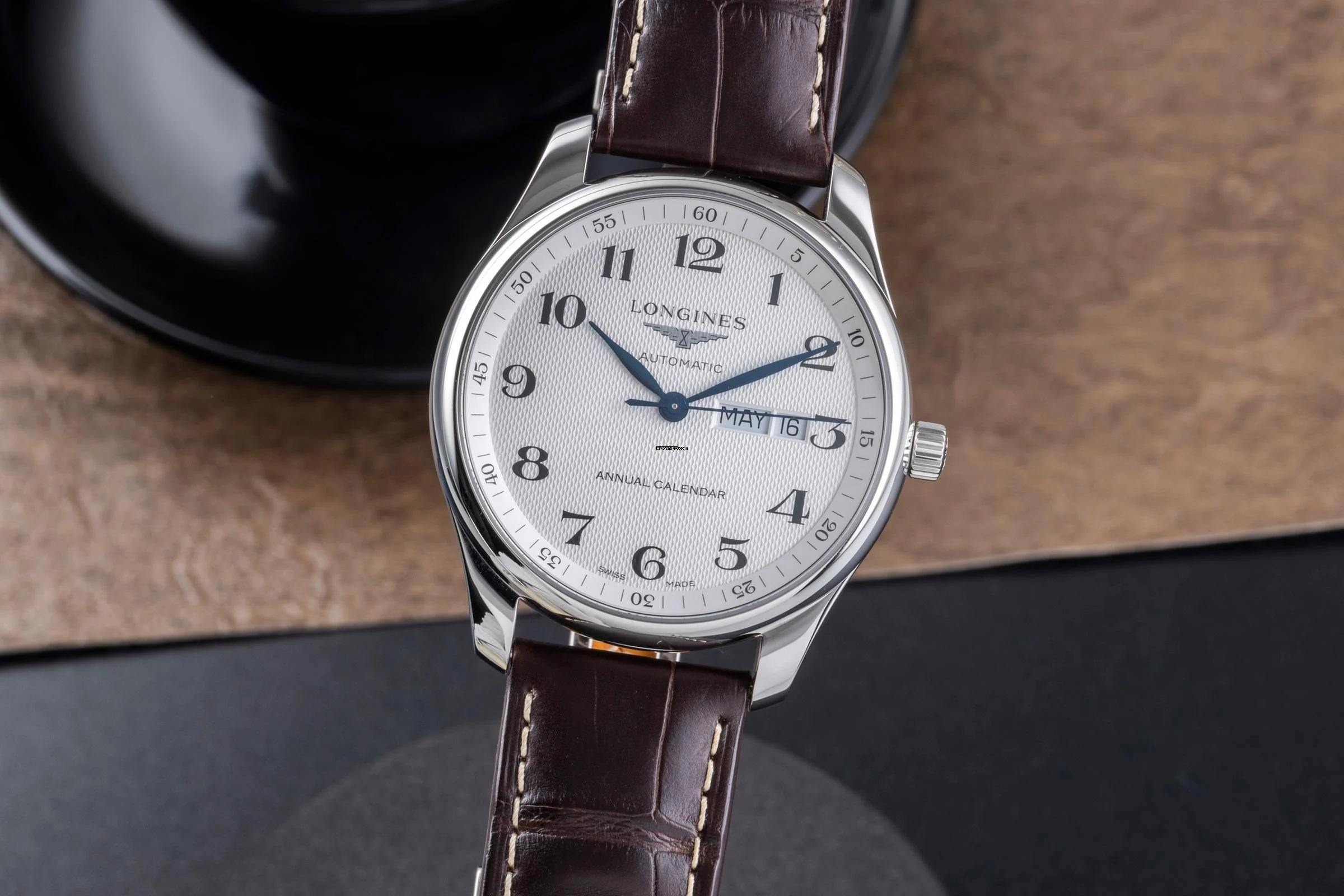 Longines Master Collection Stahl Automatik Herrenuhr Ref. L2.920.4.78.3 B&P 2024