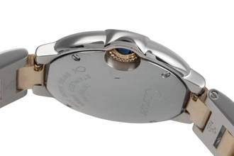 Thumbnail von Cartier Ballon Bleu 28mm de Cartier Stahl / Gold Quarz Damenuhr Ref. W69007Z3 3009