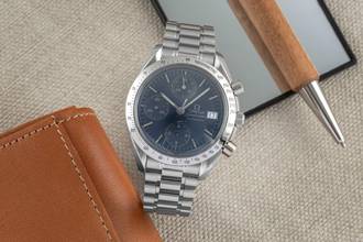 Thumbnail von Omega Speedmaster Date Chronograph Stahl Automatik Herrenuhr Ref. 3511.80.00