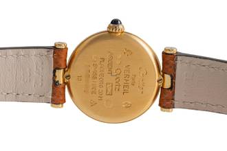 Thumbnail von Cartier Vendome LC PM Vermeil 925 Silber Ivory Dial Damenuhr Ref. 84978213