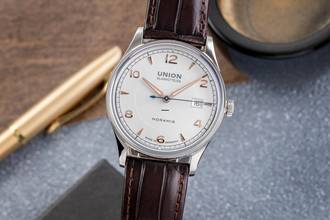 Thumbnail von Union Glashütte Noramis Stahl Automatik Herrenuhr Ref. D016.407.16.037.01 B&P