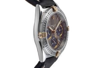 Thumbnail von Breitling Windrider Chronograph Sextant Stahl vergoldet Herrenuhr Ref. B55045