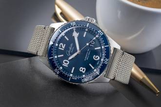 Thumbnail von Glashütte Original SeaQ Panoramadatum Stahl Automatik Ref. 1-36-13-02-81-34 B&P2022