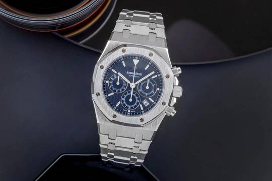  Audemars Piguet Royal Oak Chronograph Kasparov Chronograph Ref. 25860ST.OO.1110ST.03 B&P 