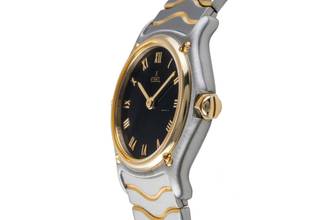 Thumbnail von Ebel Sport Classique Lady Black Dial Stahl / Gold Damenuhr Ref. 1057901
