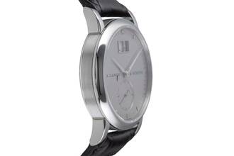 Thumbnail von A. Lange & Söhne Saxonia 950 Platin Handaufzug Ref. 105.025 Seltenheit Box