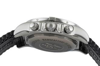 Thumbnail von Breitling Chronomat GMT 47 GMT Chronograph Stahl Automatik Ref. AB0413B9/BD17 B&P