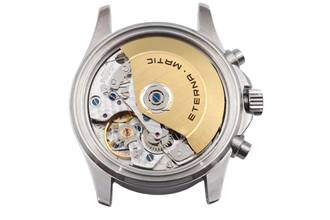 Thumbnail von Eterna Matic Airforce Chronograph Edelstahl Automatik Herrenuhr Ref. 8418.41