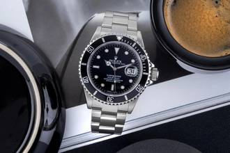 Thumbnail von Rolex Submariner Date 1000ft Oyster Edelstahl Automatik Ref. 16610T Z-Serie