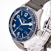 Thumbnail von Glashütte Original SeaQ Panoramadatum Panorama Date 43 Blue – 1-36-13-02-81-34 – like NEW – 2022 Full Set