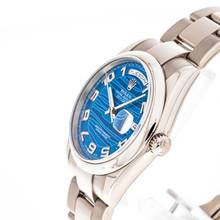 Thumbnail von Rolex Day-Date 36 Whitegold – Blue Waves Dial – 118209 – like NEW – 2004 Full Set