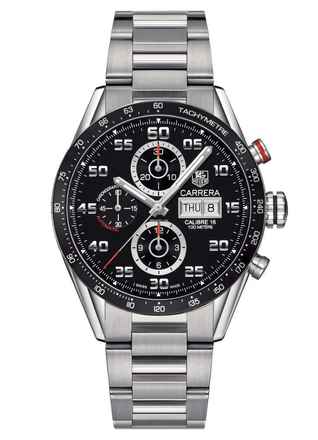  TAG Heuer Carrera Calibre 1887 Black Dial 43MM Like New CAR2A10 
