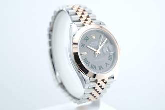 Thumbnail von Rolex Datejust 41 41mm Bicolor Jubilee Bracelet - Wimbledon Dial - Like New - Box+Papers 126301 2025