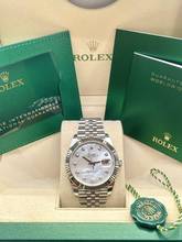 Thumbnail von Rolex Datejust 41 M.O.P Diamond Dial Jubilee Discontinued FULL SET-BOX AND PAPERS LIKE NEW y:2021 first buying receipt