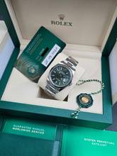 Thumbnail von Rolex Datejust 36 36mm 126200 Palm Dial - Oyster Bracelet Like New Condition Full Set 9-2021