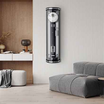 Metallica 1799 – Präzisionspendeluhr - 28 Tage Laufzeit - Invarpendel - barometrische Kompensation