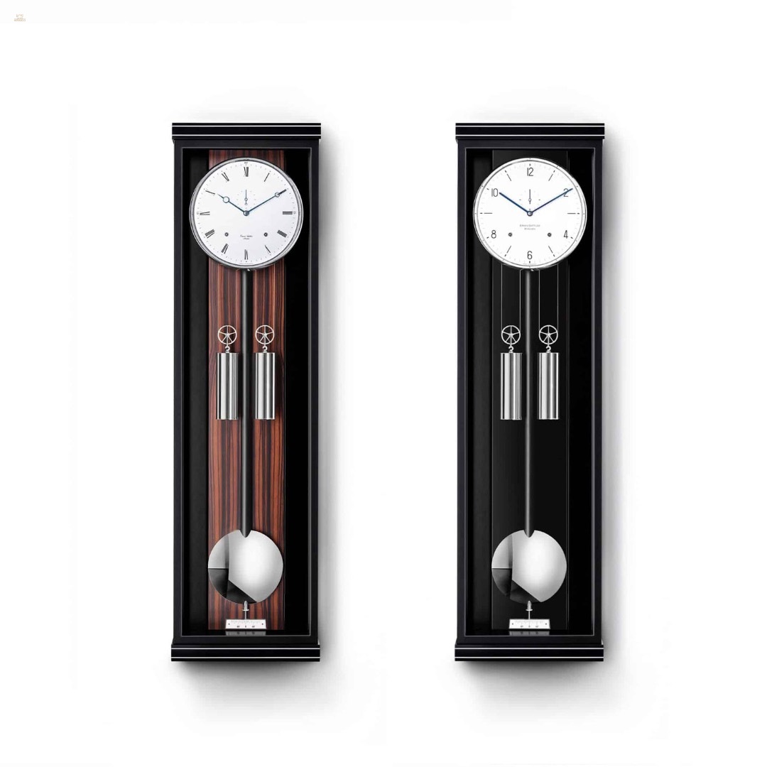 Classica S 100 M – Repetition & Emaille - 30-Tage Wanduhr mit Schlagwerk & Wiener Stil