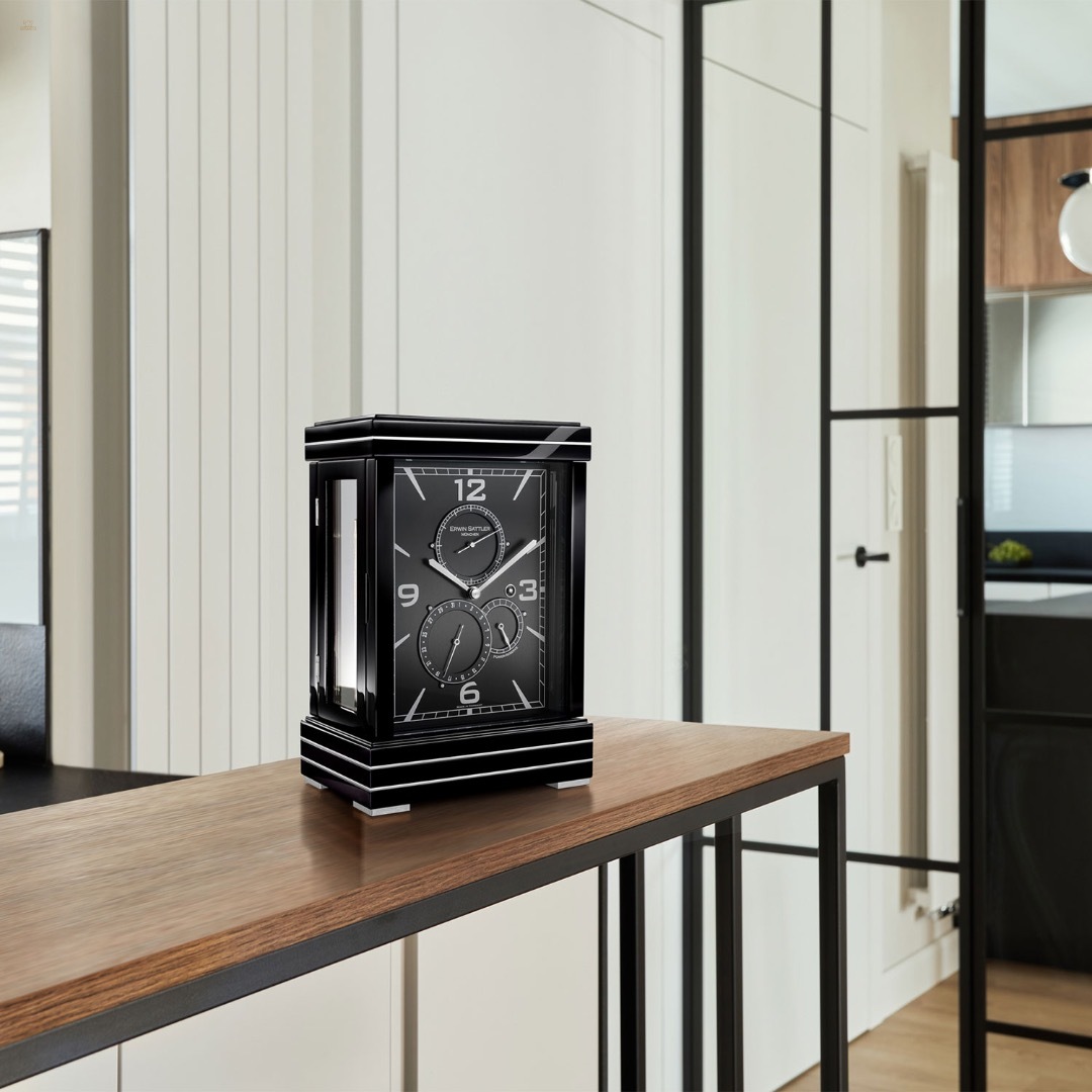 Metrica II – Moderne Tischuhr mit 15 Tage Werk