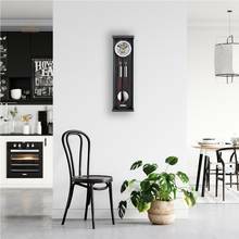 Thumbnail von Wanduhr Aperia S 70 – Präzisionspendel - Aluminium & Glas