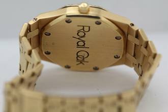 Thumbnail von Audemars Piguet Royal Oak originial Diamond Tapisserie Dial