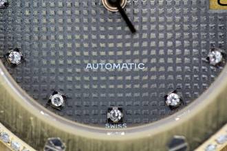 Thumbnail von Audemars Piguet Royal Oak originial Diamond Tapisserie Dial