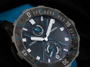 Thumbnail von Ulysse Nardin Marine Diver NET Azure Ref.1183-170-2B/3A 2025 Full Set Ungetragen