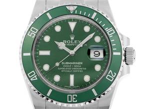 Thumbnail von Rolex Submariner Date LV Hulk Ref.116610LV 2018 Full Set wie Neu Vintage
