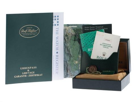  Rolex Oyster Perpetual Date Ref.15200 1993 Full Set sehr gut Vintage 