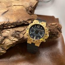 Thumbnail von Bulgari Diagono Diagono Scuba Chronograph - FULLSET - Ref. SC38G - 750er Gelbgold