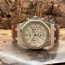 Thumbnail von Audemars Piguet Royal Oak Chronograph Royal Oak Chronograph 39 Weißgold - Ref. 26022BC.OO.D002CR.01 Extract requested from AP