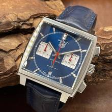Thumbnail von TAG Heuer Monaco Monaco Chronograph - UNGETRAGEN - FULLSET - Ref. CBL2111.FC6453