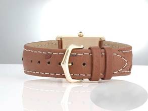 Thumbnail von Cartier Tank Louis Cartier Gelbgold 750 Lederband W1512853 18kt Yellow Gold Damen