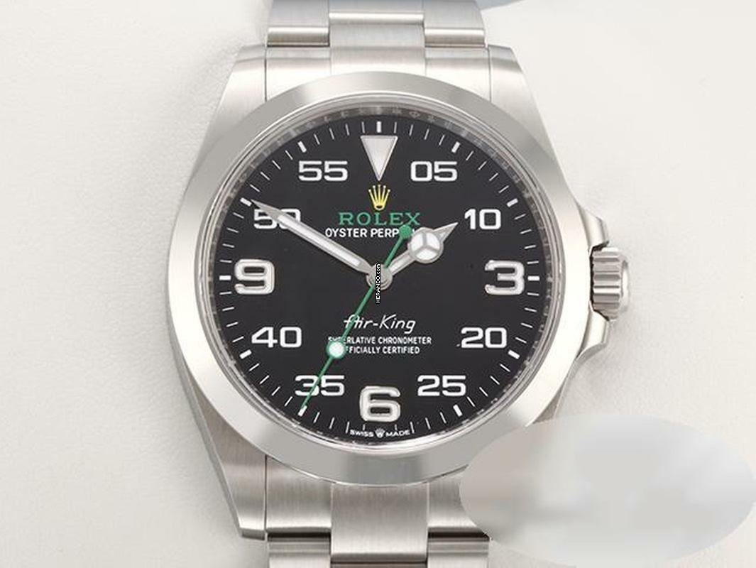 Rolex Air King 40mm 126900 2022 Edelstahl Automatik Stahl Herrenuhr