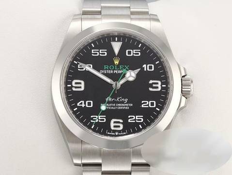  Rolex Air King 40mm 126900 2022 Edelstahl Automatik Stahl Herrenuhr 