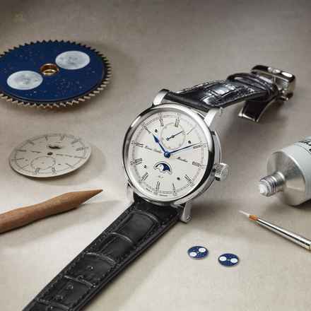 Classica Lunaris - Mechanische Armbanduhr mit Mondphase 