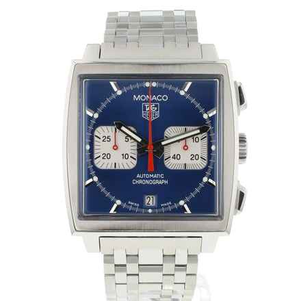  TAG Heuer Monaco Blue Steve McQueen Edition 