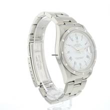 Thumbnail von Rolex Oyster Perpetual Date 34MM Steel White Roman Dial