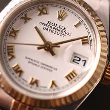 Thumbnail von Rolex Lady-Datejust 26 Steel Gold Jubilee White Roman Dial