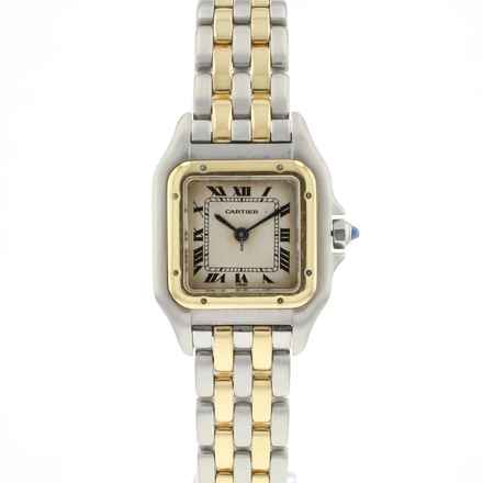 Cartier Panthère PM Steel Gold 