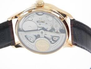 Thumbnail von IWC Portugieser Automatik Portuguese 18 Karat Rosegold 42mm mit großer Faltschließe im Neu Zustand 7 Tages Werk Kaliber C 51010 mit Glasboden wie Neu 42 mm