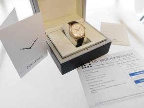 Thumbnail von IWC Portugieser Automatik Portuguese 18 Karat Rosegold 42mm mit großer Faltschließe im Neu Zustand 7 Tages Werk Kaliber C 51010 mit Glasboden wie Neu 42 mm