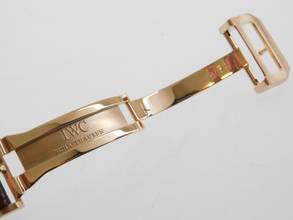 Thumbnail von IWC Portugieser Automatik Portuguese 18 Karat Rosegold 42mm mit großer Faltschließe im Neu Zustand 7 Tages Werk Kaliber C 51010 mit Glasboden wie Neu 42 mm