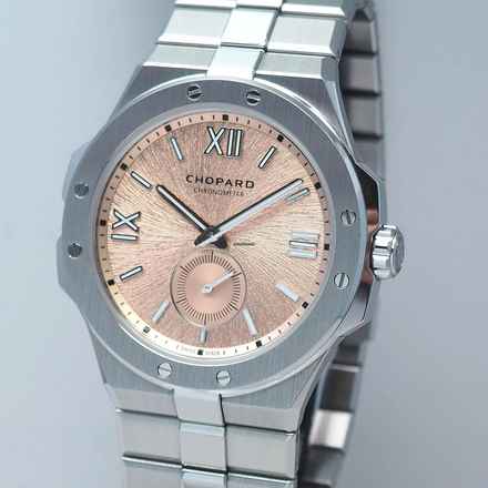  Chopard Alpine Eagle Xps Chronometre Salmon dial Stahl Box+Papiere Full Set from 1.owner 