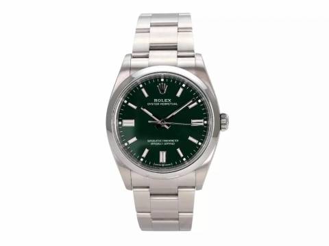  Rolex Oyster Perpetual 36 Grün 126000 